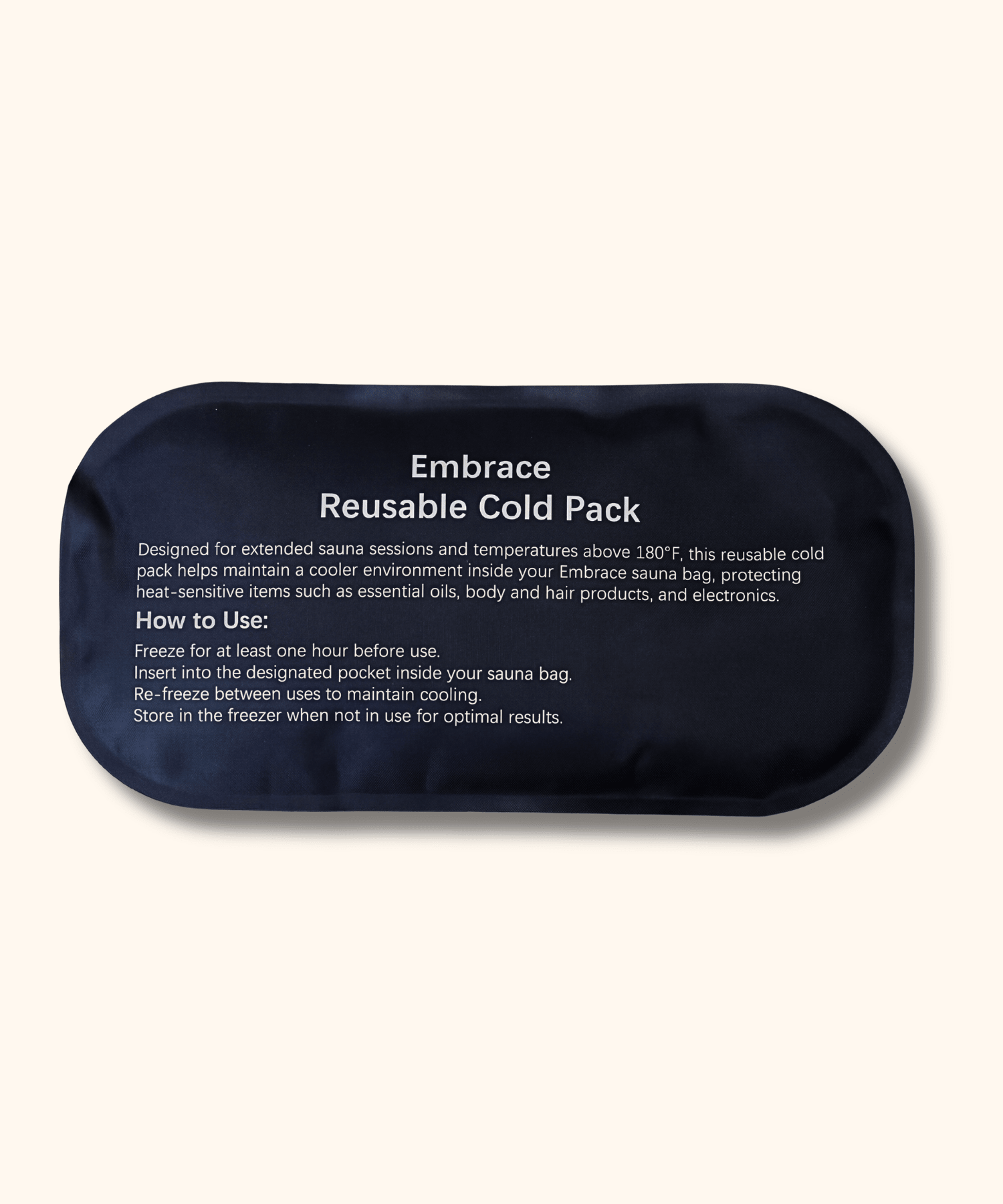 Sauna Ice Pack - Embrace The Heat