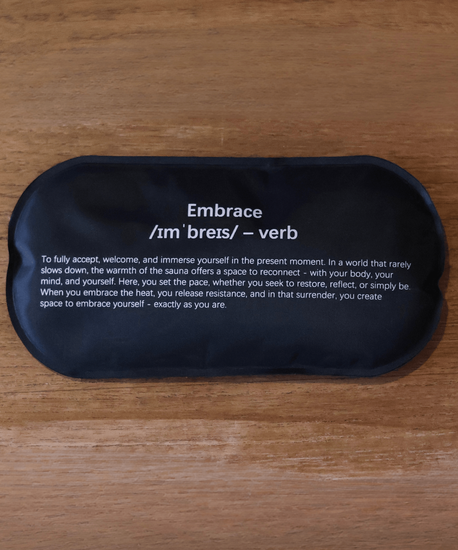 Sauna Ice Pack - Embrace The Heat