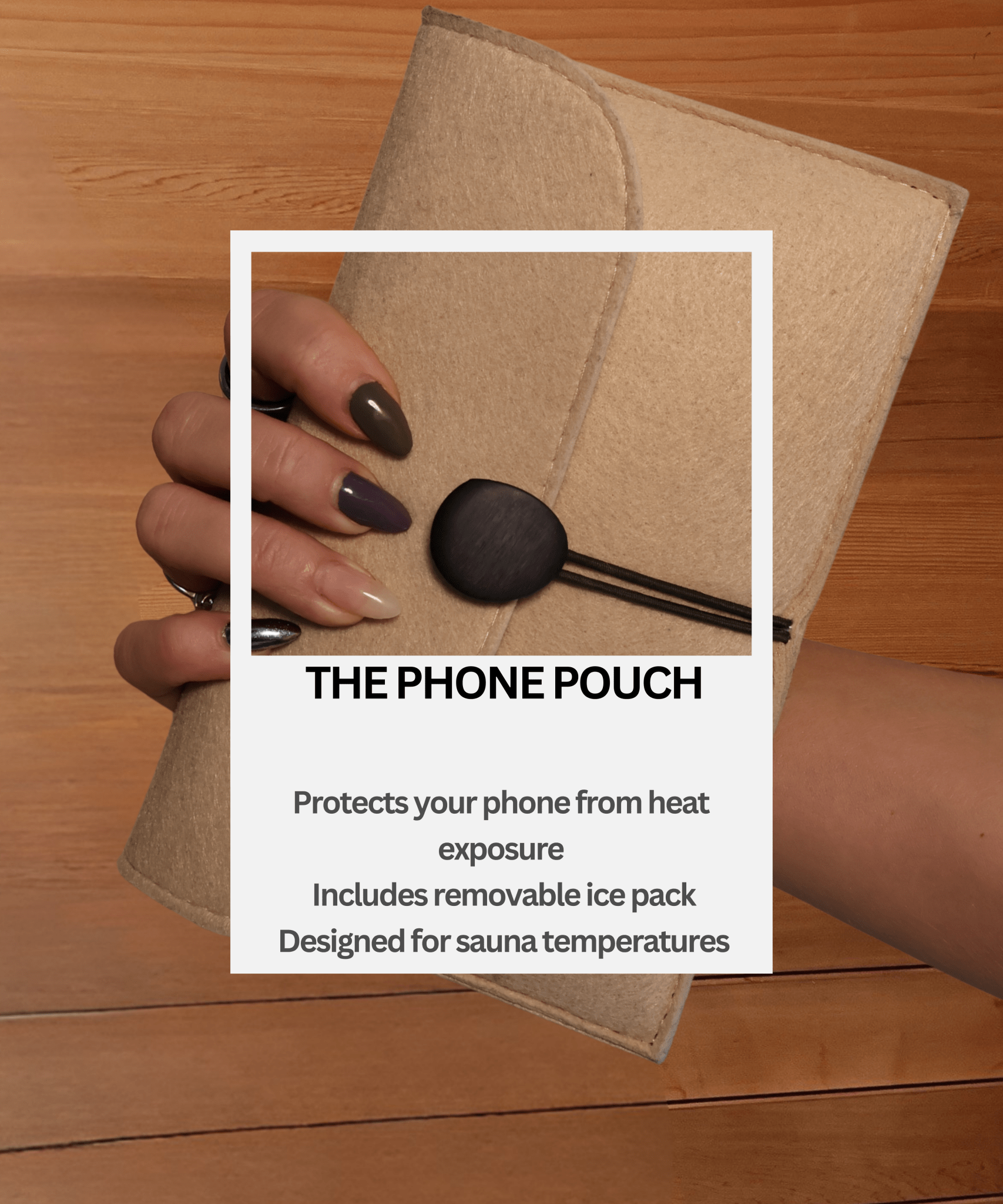 Sauna Phone Pouch - Embrace The Heat